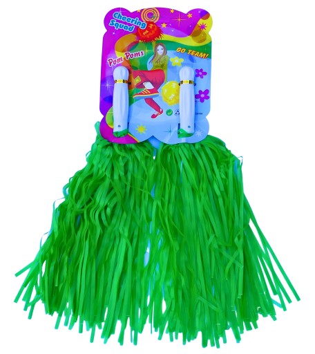 2 ks CHEERLEADER POMPONS CHEERLEADER