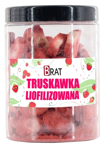MRAZOM SUŠENÉ JAHODY, 40g plátky, sušené ovocie