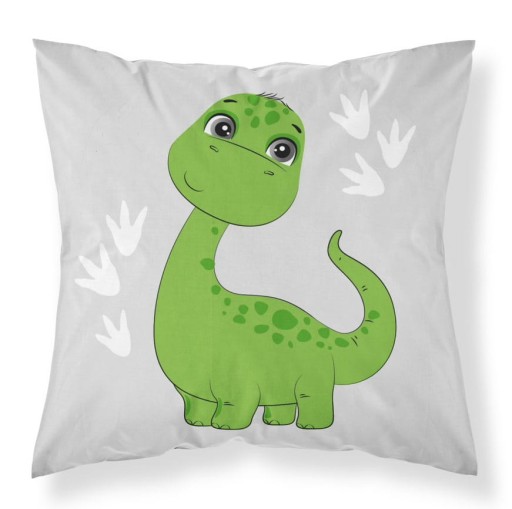 MAYA MOO obliečka na vankúš Dinosaury 40 x 40 cm zelená (4285A1)