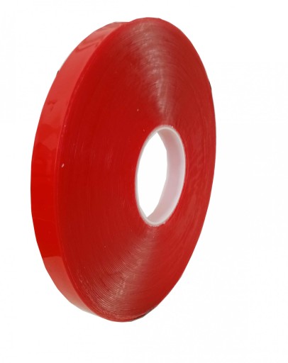 Obojstranná gélová montážna páska, BEZFAREBNÁ, priehľadná, tl. 0,5 mm 6 mm 33 m