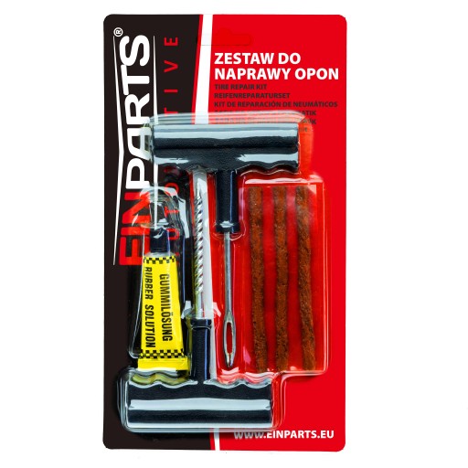 SADA NA OPRAVU PNEUMATÍK A DISKOV NA RÝCHLU OPRAVU Šídlo + lano 3x 10cm