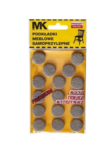 PLSTENÉ PODLOŽKY PRE NÁBYTkové STOLIČKY STOL FI 22mm