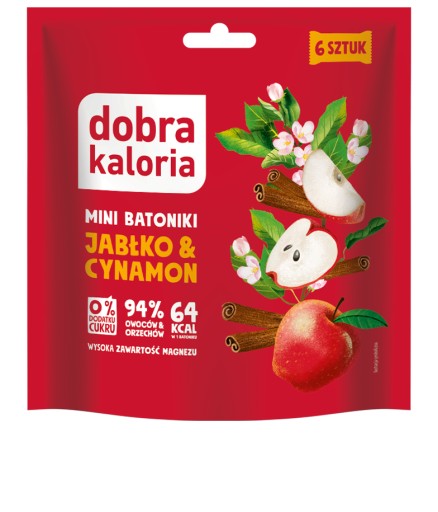 Mini tyčinky bez jablka a škorice 6 ks