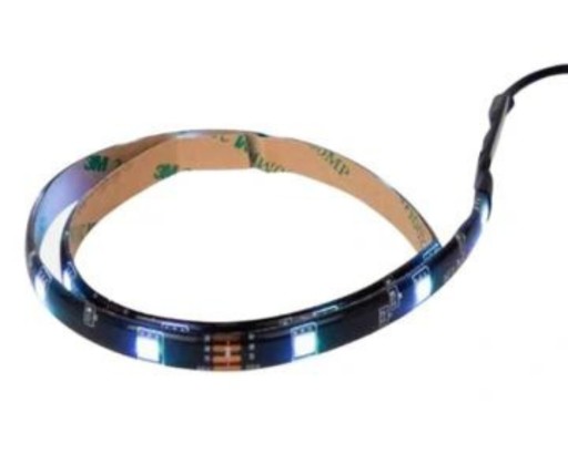 Samolepiaci vodotesný RGB LED pás, 50 cm
