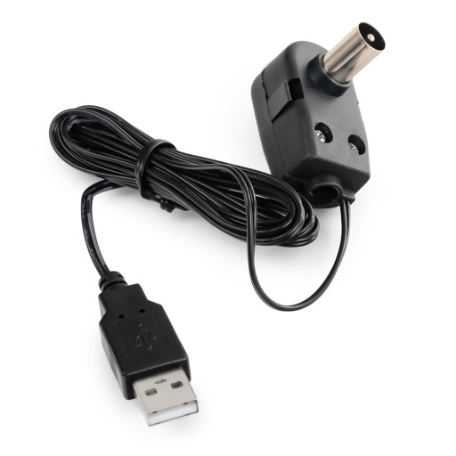 Napájací kábel TV antény s USB 5V IEC vstupom