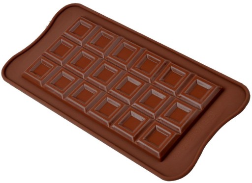 Silikónová forma na vosky - Čokoládové kocky