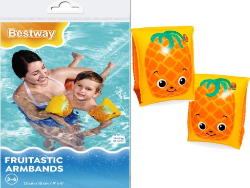 PLÁVACIE RUKÁVY JAHODA ANANÁS BESTWAY 32042