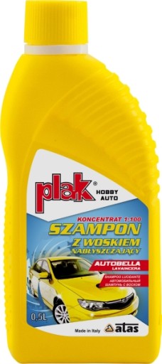 PLAK AUTOBELLA 0,5L AUTOŠAMPÓN S VOSK