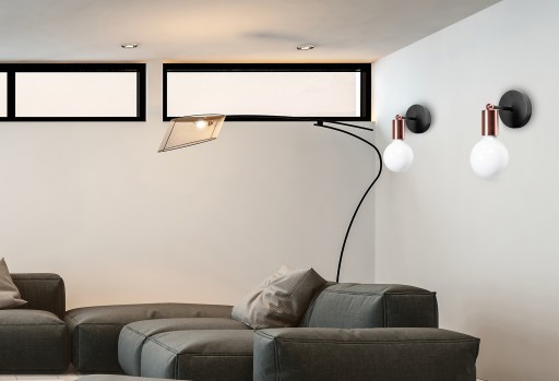 NÁSTENNÁ NÁSTENNÁ LAMPA ROSE GOLD PARADISE