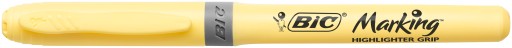 BIC Highlighter Grip Pastelový zvýrazňovač 4 farieb