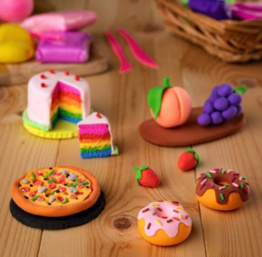 POLYMÉR PLASTICÍN SENSO FOAM CLAY SENZORY HMOTA SADA 24 KS