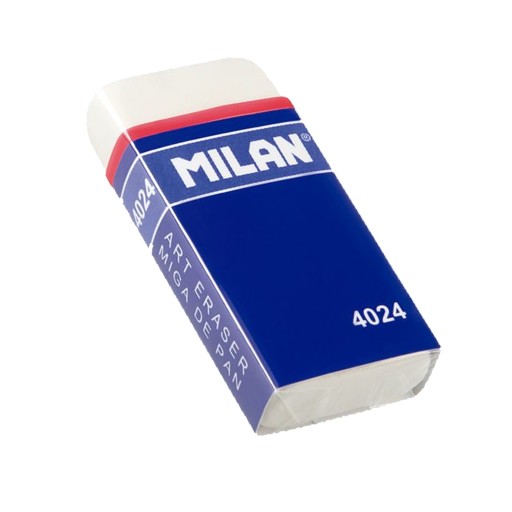SYNTETICKÁ GUMA, BIELA 4024 MILAN 1 ks.