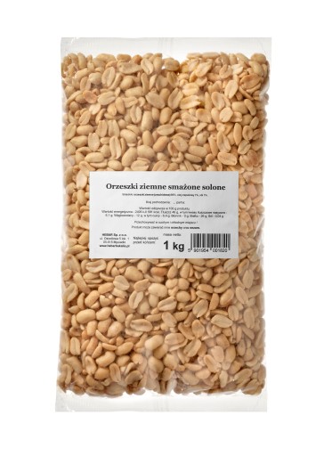 SOLENÉ ARAŠIDY 1 KG, pražené arašidy