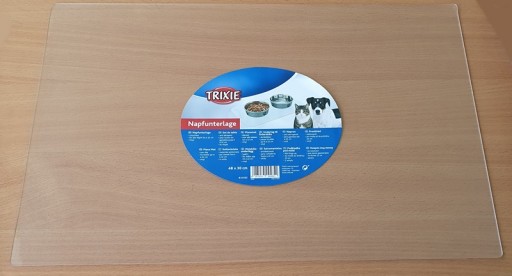 Podložka pod misku, priehľadný vinyl