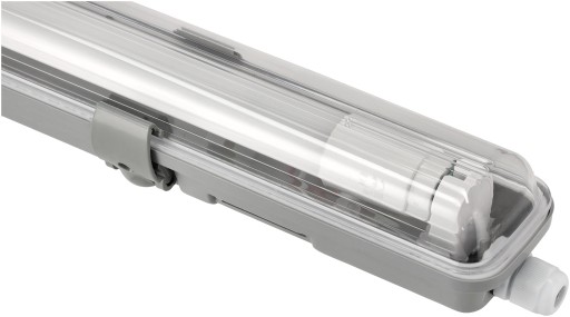 HERMETICKÉ SVIETIDLÁ PRE T8 LED SÚŤAŽNÉ LAMPY 1x60CM, VODEODOLNÉ DO GARÁŽE