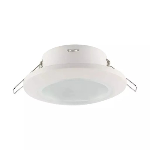 V-TAC GU10 Zapustené okrúhle tesné očko so sklom IP44 Biela VT-981 3 La