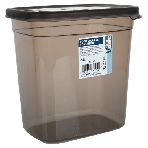 Kuchynská nádoba na sypké produkty, potraviny, kávu, cukor, soľ, cestoviny, 1,85L