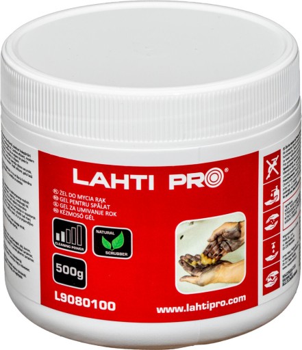 LAHTI PRO Gél na umývanie rúk, pasta BOZP Protexa Eco Plus P150 0,5kg L9080100
