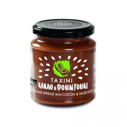 Grécke tahini s kakaom a lieskovými orieškami Kandylas 300g
