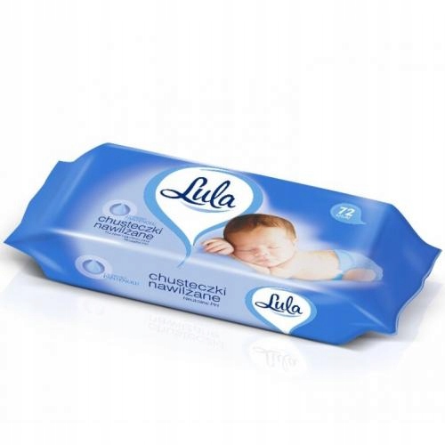 LULA Vlhčené obrúsky s ALOE 72 ks 3 ks + 1 ks zdarma