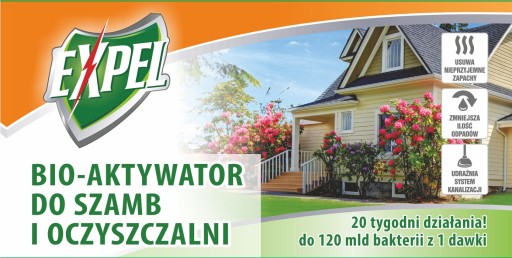 EXPEL Bioaktivátor pre septiky a čističky odpadových vôd 500g