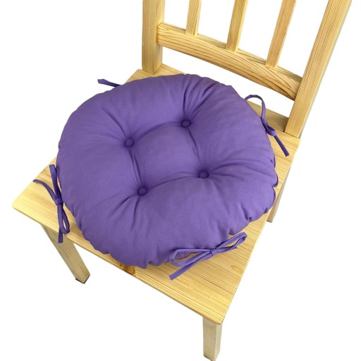 Vankúš na stoličku, 35 cm, svetlofialový CIRCLE
