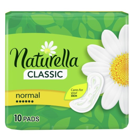 NATURELLA Hygienické vložky Normal Bez krídel 10 ks.