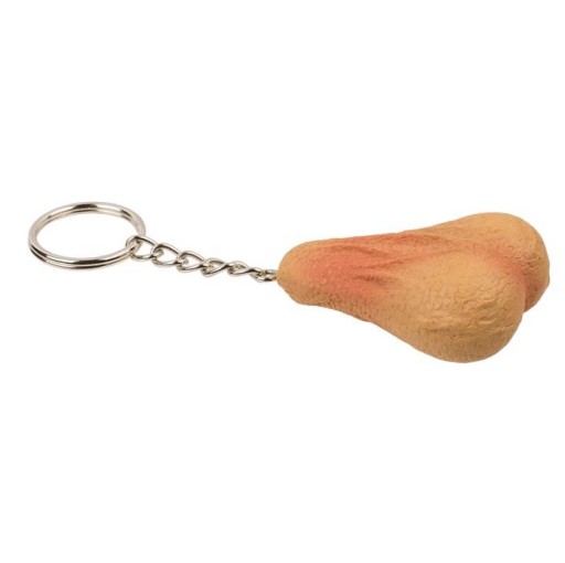 Funny Keychain - Testicles Funny Gift