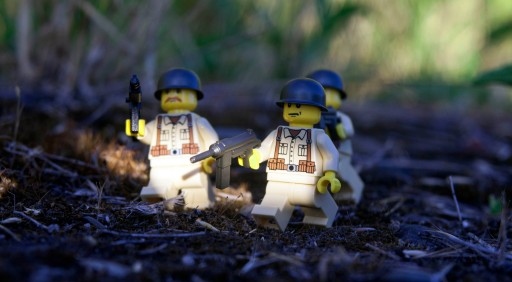 BrickKIT Pušky pre minifigúrky z druhej svetovej vojny zbrane BK103