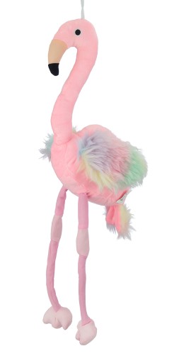RUŽOVÝ PRÍVESEK MASKOTA PLAMIAKA 50CM E0715 EMAJ