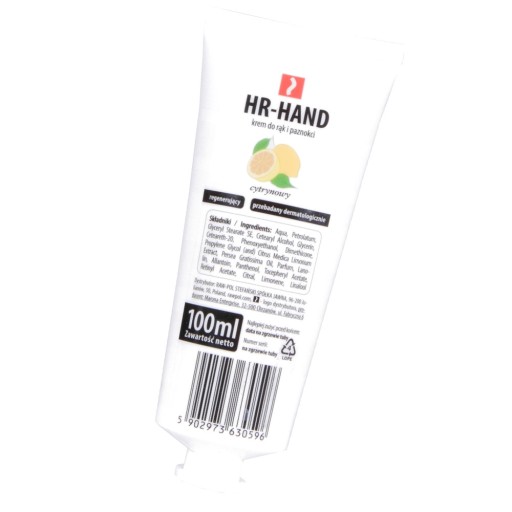 HR-HAND Citrónový krém na ruky a nechty 100 ml