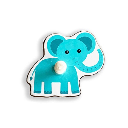 Drevené puzzle zoo SMILY PLAY Montessori