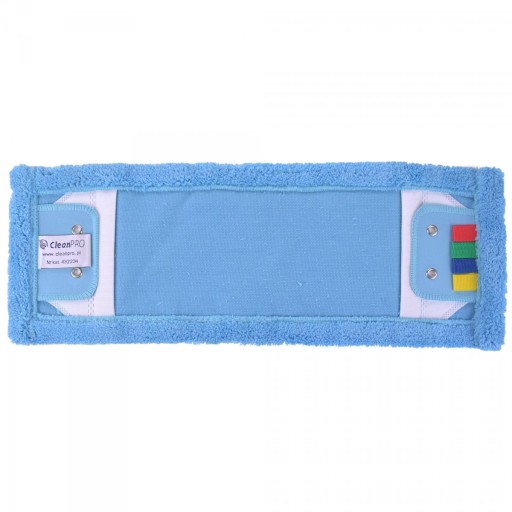 CleanPRO DUO plochý mop, modrý, 40 cm