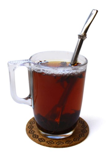 BOMBILLA Yerba Mate STRAW TUBE - nerezová oceľ 19 cm - pevná pre yerbu