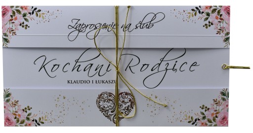 SVADOBNÉ POZVÁNKA PRE RODIČOV A Krstných RODIČOV