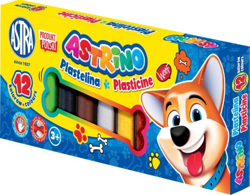 ŠKOLSKÉ Plastelíny ASTRINO 12 FARIEB 303221003
