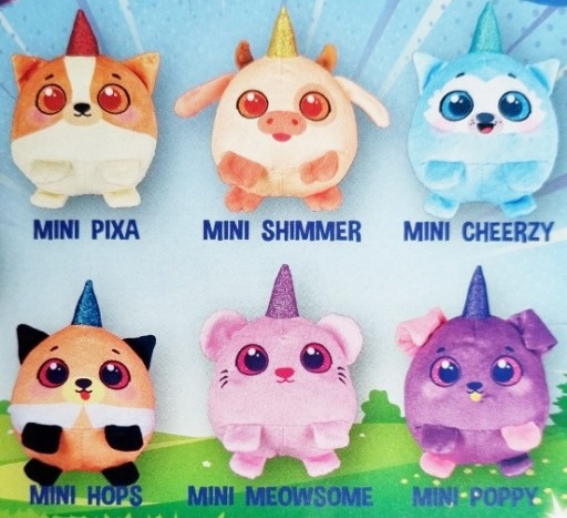 MINI UNIDORABLES PLYŠOVÉ MINI UNICORN PREKVAPENIE