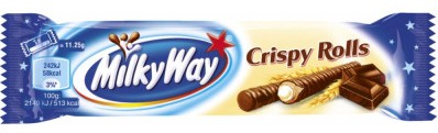 TYČINKA CHRÁMKUJÚCICH ROLLÍČKY MILKY WAY 22,5G