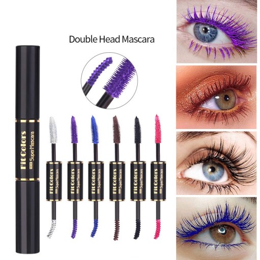 4D Mascara Duo Double Tip Rýchloschnúca #2 Fialová