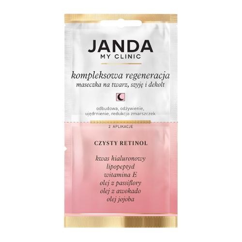 JANDA My Clinic maska na tvár, krk a dekolt Pure Retinol 8 ml
