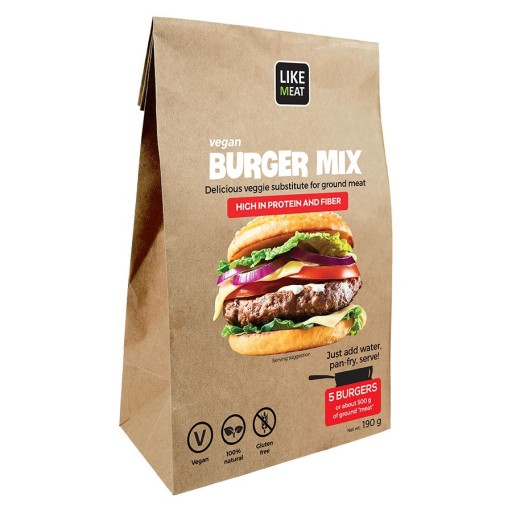 VEGAN Burger Mix Rastlinná náhrada mäsa 200g