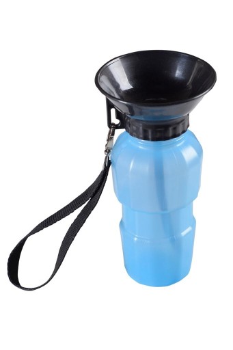 Turistická fľaša pre zvieratá s miskou, 0,5 l
