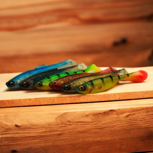 Savage Gear Craft Shad 10 cm Firetiger pre šťuky a zubáče