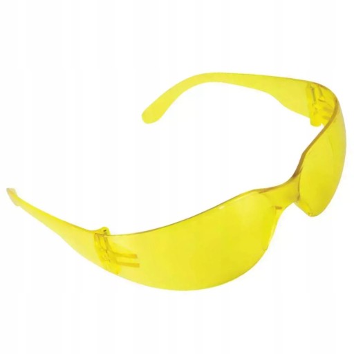 BEZPEČNOSTNÉ OKULIARE DEDRA BH1054 POLYKARBONÁT ŽLTÉ