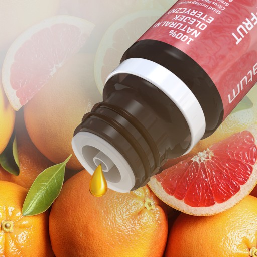 Grapefruitový prírodný esenciálny olej 12 ml difuzér