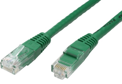 LAN UTP Cat 6 sieťový kábel, krútená dvojlinka RJ45, 0,5 m