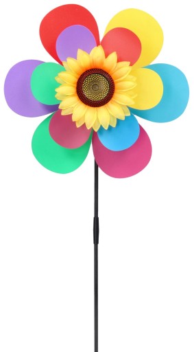 Záhradný veterný mlyn SUNFLOWER 4555