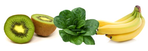 Smoothie mousse 100% kiwi špenát banán 240ml