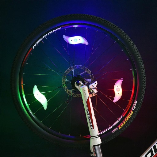 LED BICYKEL SVETLO SVETLA KRYT SPACE BICYKEL PRE BICYKEL 1 ks