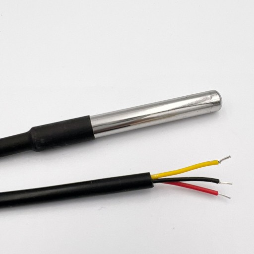 Vodotesný DS18B20 2m Arduino teplotný senzor